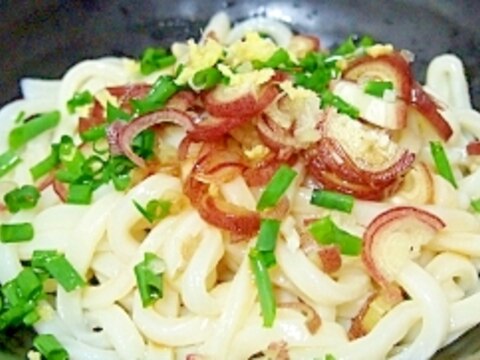 薬味たっぷりぶっかけうどん